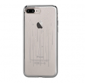 Изображение Прозрачный силиконовый чехол для iPhone 7/8 Plus Devia Crystal Meteor Silver