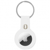 Изображение Чехол-брелок для AirTag Silicone белый