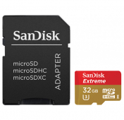 Изображение Карта памяти Micro SDXC UHS-I 32 Gb SanDisk Card For Action Cameras + Adapter