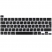 Цвет изображения Силиконовая накладка на клавиатуру для Macbook Pro 16 2019/ Pro 13 2020-2022 черная (Rus/Eu)