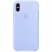Цвет изображения Бело-голубой силиконовый чехол для iPhone X/XS Silicone Case