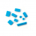 Цвет изображения Голубые силиконовые затычки для разъемов Macbook Air/Pro 13/15
