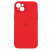 Цвет изображения Чехол для iPhone 14 Plus Silicone Case красный