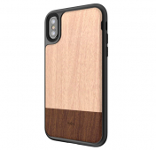 Изображение Чехол-накладка для iPhone X/XS Kajsa Wood Collection Beige