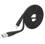 Изображение Кабель USB/Lightning Hoco X42 1m Soft Silicone Black