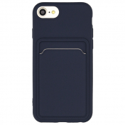Изображение Чехол для iPhone 7/8/SE с отделением для карт Card Case темно-синий